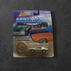 Johnny Lightning Muscle Cars U.S.A. Silver Die-Cast Toy Car